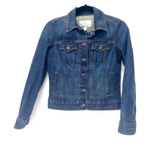 Old Navy Classic Trucker blue Denim Jacket S - Picture 1 of 7